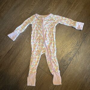 Little Sleepies 0-3 month bamboo pajamas